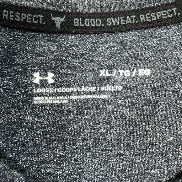 NWOT Under Armour Project Rock Outlaw Mana Short Sleeve Graphic Tee XL - Picture 10 of 13